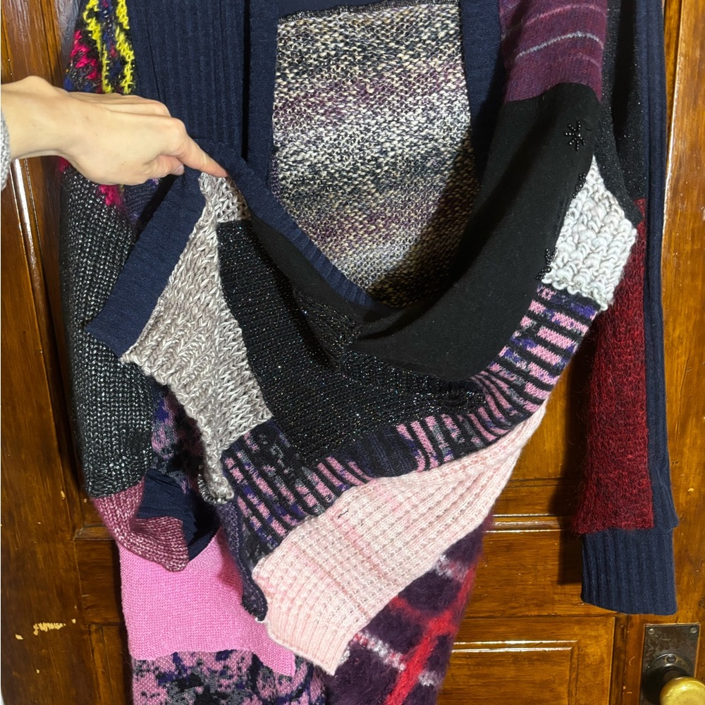 Upcycled Patchwork Cardigan by Oddmint One Size N… - image 6
